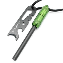 Lade das Bild in den Galerie-Viewer, Feuerstahl mit SOS-Kapsel von Ödland