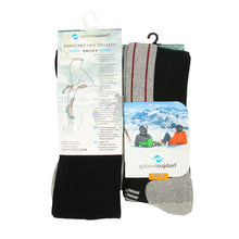 Lade das Bild in den Galerie-Viewer, Thermo-Skistrumpfhosen in schwarz und grau