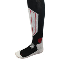 Lade das Bild in den Galerie-Viewer, Thermo-Skistrumpfhosen in schwarz und grau