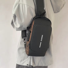 Laden und Abspielen von Videos im Galerie-Viewer, Brusttasche/Crossbody Bag mit USB-Zugang
