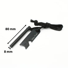 Lade das Bild in den Galerie-Viewer, Feuerstahl mit Kienspan in Zinnbox von Ödland
