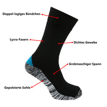 Lade das Bild in den Galerie-Viewer, Wadenlange Trekking-Socken
